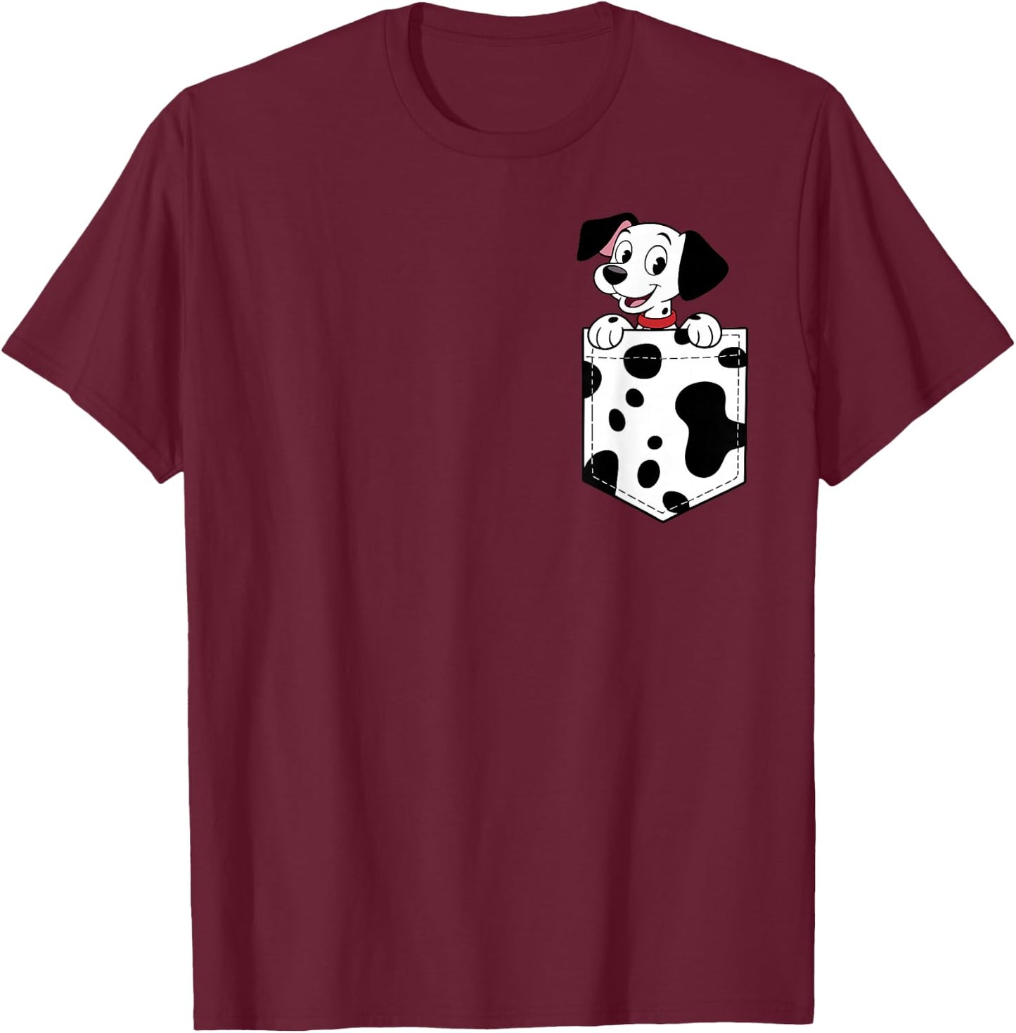 Dalmatian Costume Women Kids Dalmatian Dog Lover T-Shirt - T-Shirt | Maroon