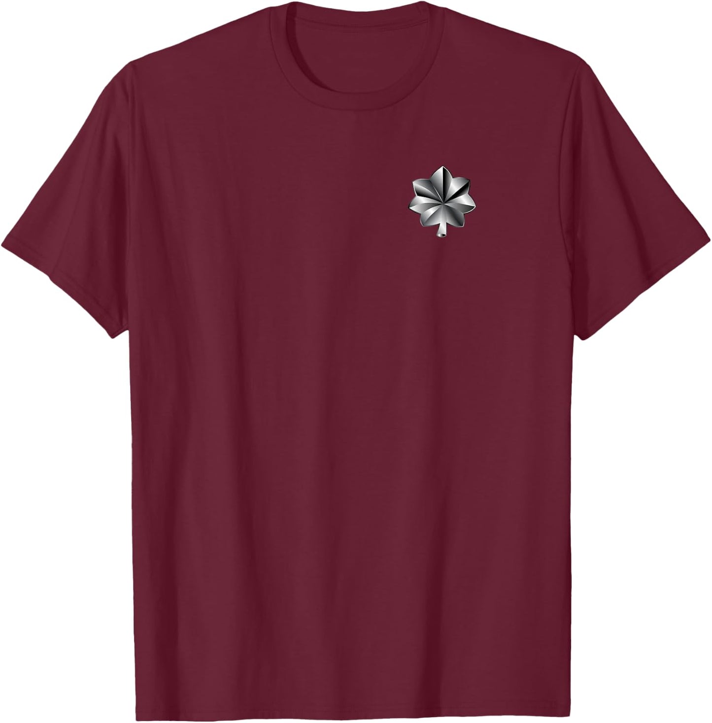 US Army Rank - Lieutenant Colonel (O-5) - LTC T-Shirt - T-Shirt | Maroon