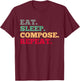 Vintage Music Composition Composers Songwriters T-Shirt - T-Shirt | Maroon