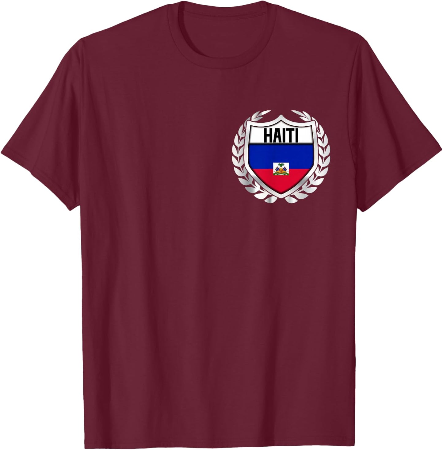 Haiti T-Shirt - T-Shirt | Maroon