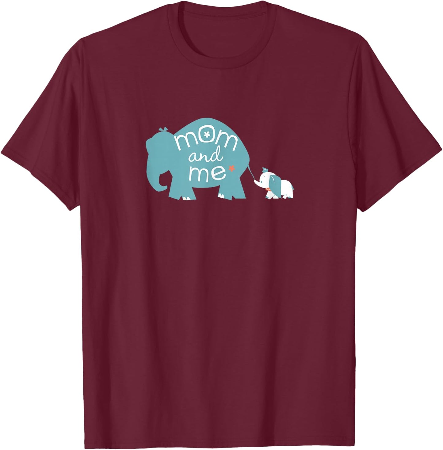 Disney Mrs. Jumbo and Dumbo Mother's Day T-Shirt - T-Shirt | Maroon