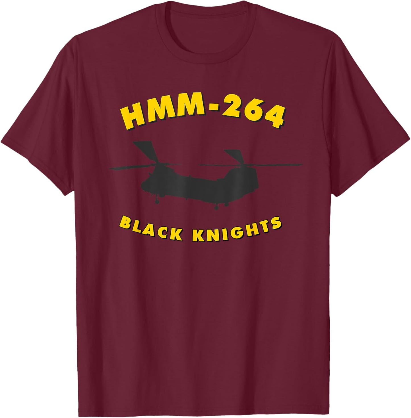 HMM-264 Helicopter Squadron T-Shirt - T-Shirt | Maroon