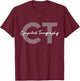 Radiologic Technologist X-Ray Ideas CT Tech Computed Tomography -Adults Black Short Sleeve Classic Fit T-Shirt - T-Shirt | Maroon