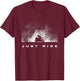 Motorcycle T-Shirt - T-Shirt | Maroon