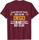 Name Ingo Ich bin Ingo T-Shirt - T-Shirt | Maroon