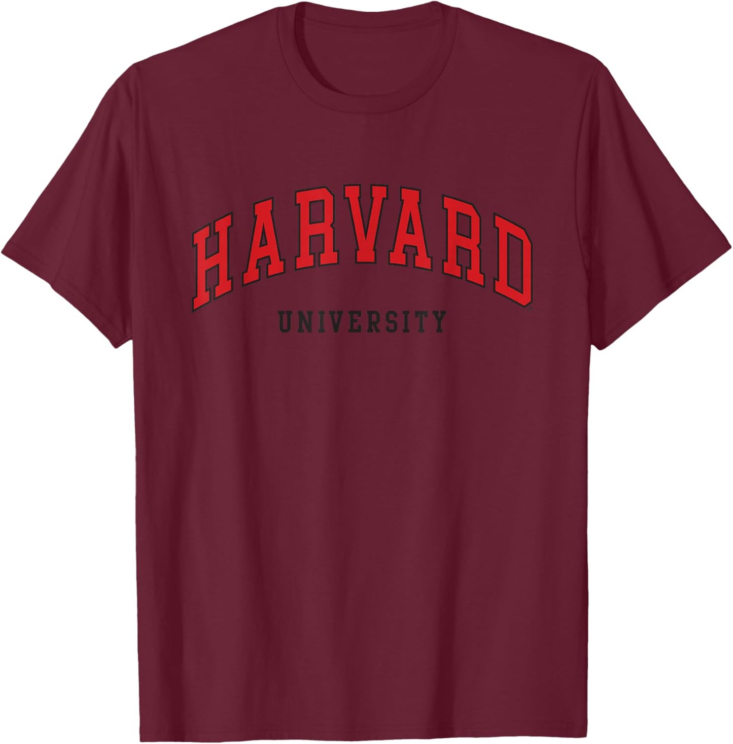 Classic Collegiate Script Logo Ivy League Varsity Graphic T-Shirt - T-Shirt | Maroon