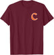 Clemson Tigers Front/Back Classic Logo Officially Licensed T-Shirt - T-Shirt | Maroon