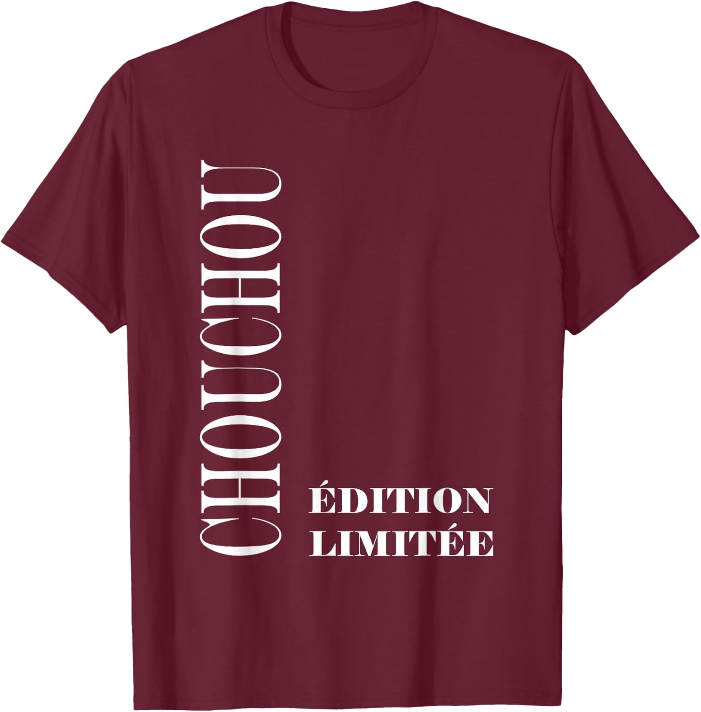 Humor Nickname Scrunchie Limited Edition Man Scrunchie , Black T-Shirt - T-Shirt | Maroon
