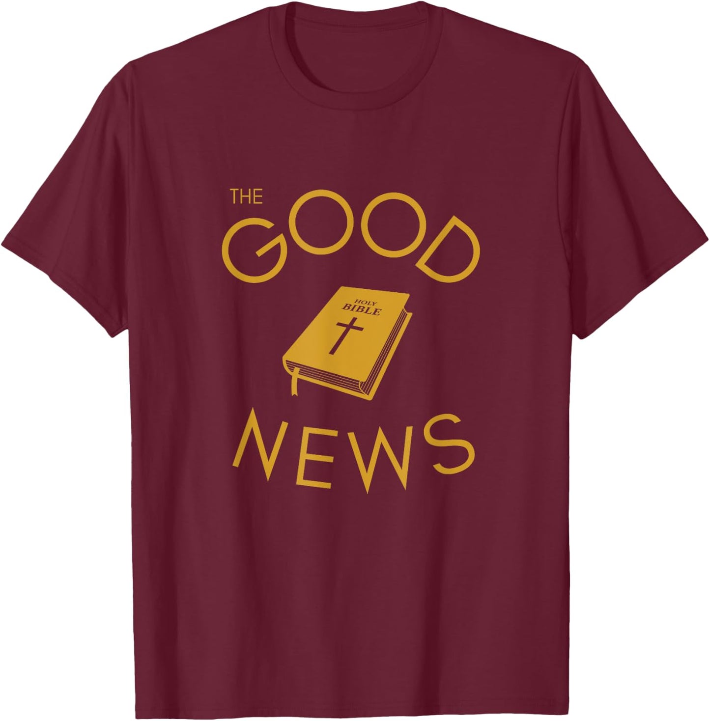 Bible Reader. The Good News. Christian Devotional T-Shirt - T-Shirt | Maroon