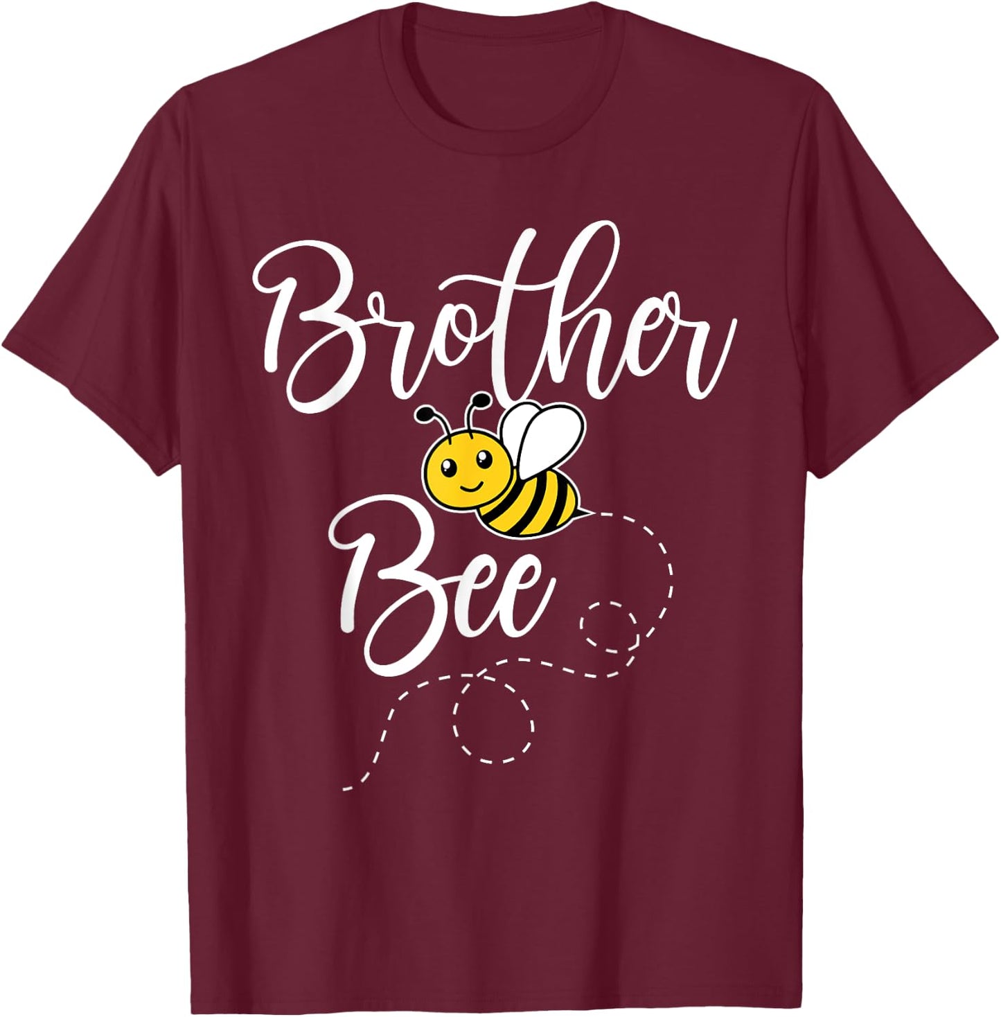 Brother Of The Bee Day Girl Hive Family Matching Birthday T-Shirt - T-Shirt | Maroon