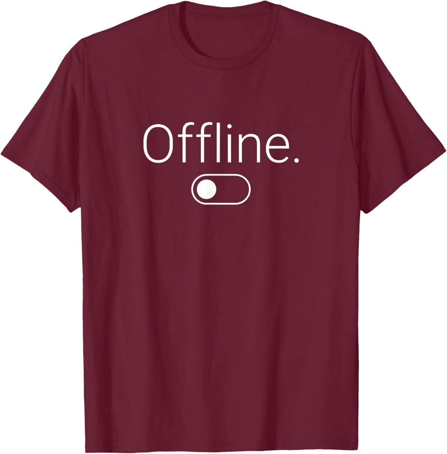 Offline T-Shirt - T-Shirt | Maroon