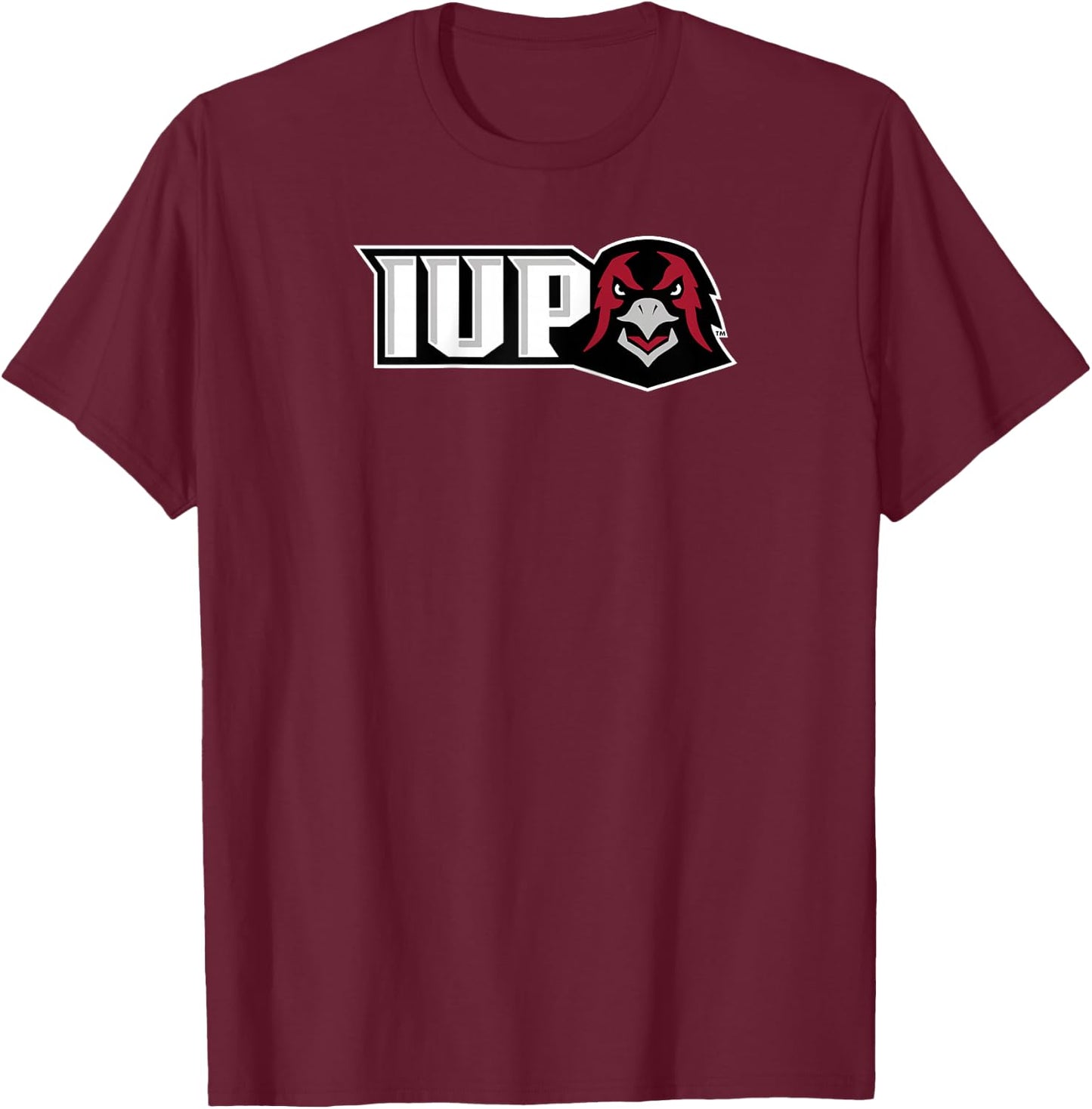 Indiana University Pennsylvania Hawks | IUP NCAA | IUPHC003 Raglan Baseball T-Shirt - T-Shirt | Maroon