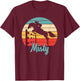 Misty Name Gift - Equestrian Shirt Misty Horse Girl T-Shirt - T-Shirt | Maroon