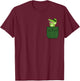 Crocodile Art Cool Kids Gator Lover Crocodile T-Shirt - T-Shirt | Maroon