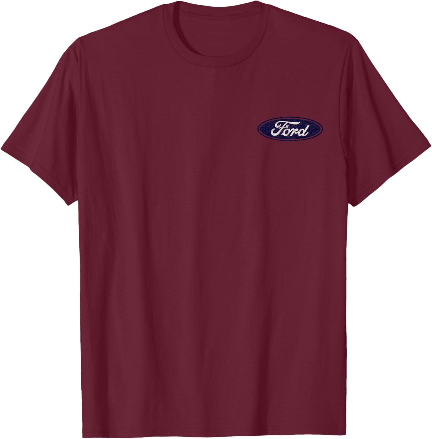Ford Bronco 1970 - Americana , grey, S T-Shirt - T-Shirt | Maroon