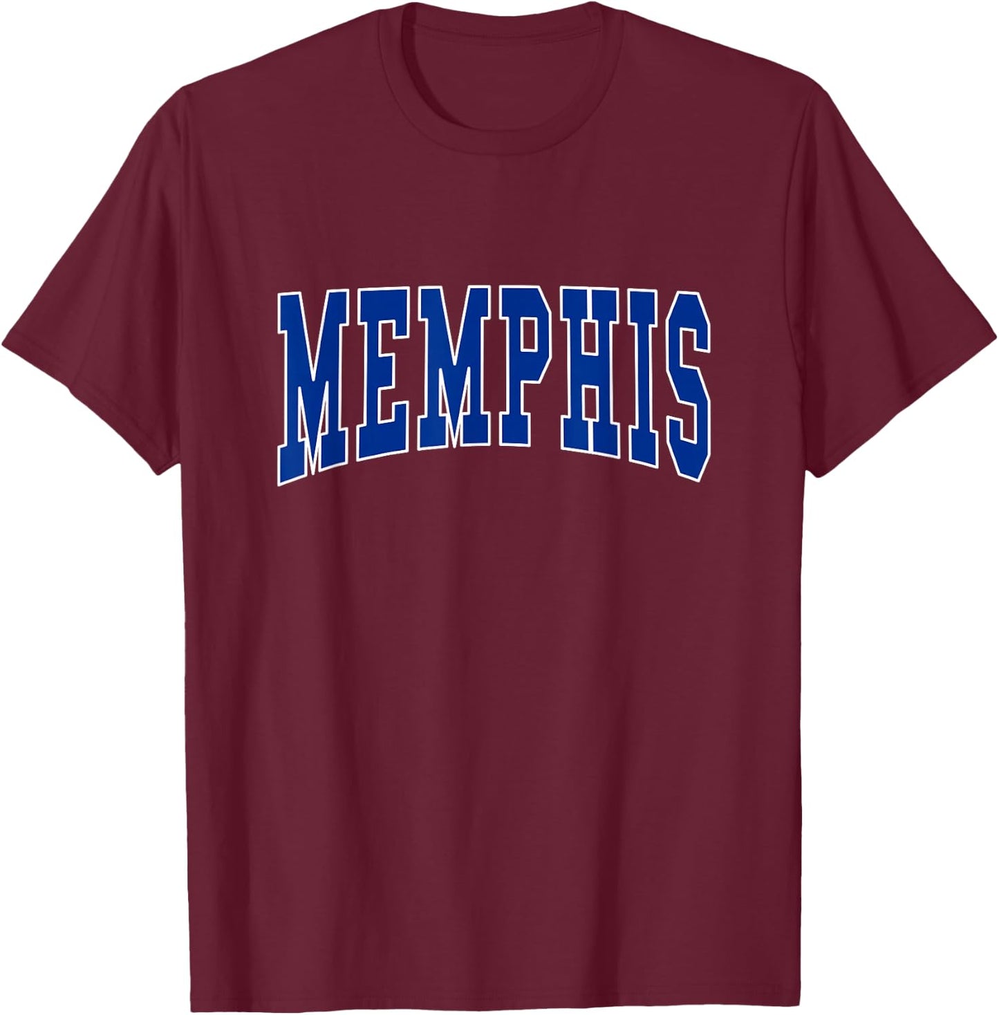 Memphis - Throwback Design - Classic T-Shirt - T-Shirt | Maroon