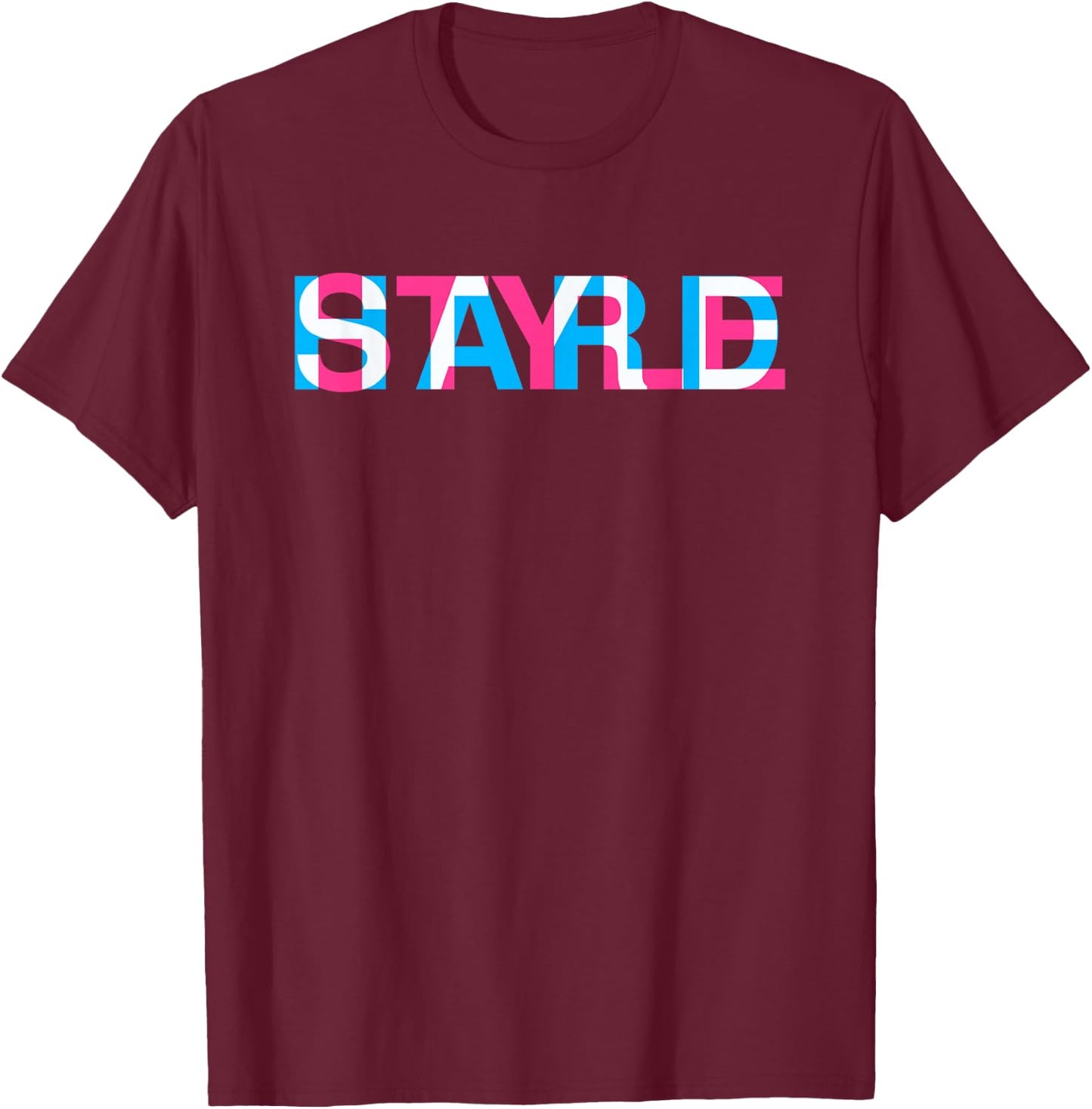 Hardstyle - Optical Illusion EDM Rave Festival Trance DJ T-Shirt - T-Shirt | Maroon
