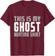 This Is My Ghost Hunting Funny Halloween Costume Men Boys T-Shirt - T-Shirt | Maroon