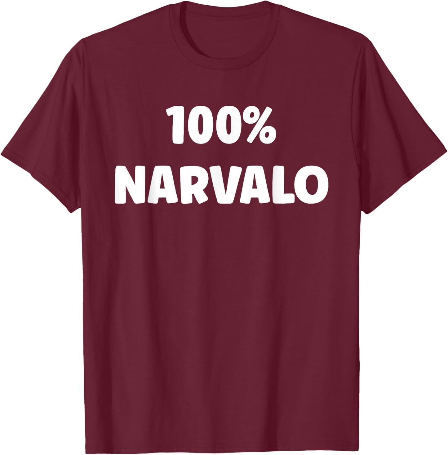 Gitan Super Narvalo Humour narvalo T-Shirt - T-Shirt | Maroon