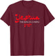 Yeshua The King is Coming Apparel T-Shirt - T-Shirt | Maroon