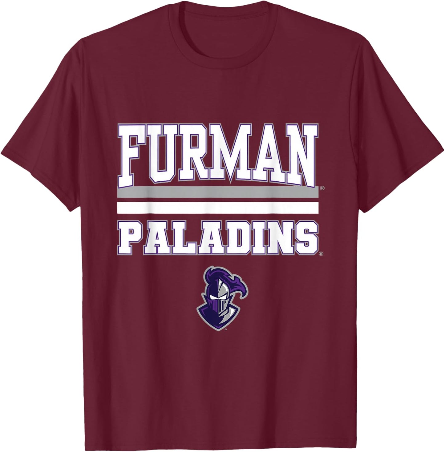 Furman Paladins |NCAA Official University Merch | VNPFUR301 T-Shirt - T-Shirt | Maroon