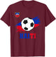 Haiti Haitian Flag Pride Men Women Kids T-Shirt - T-Shirt | Maroon