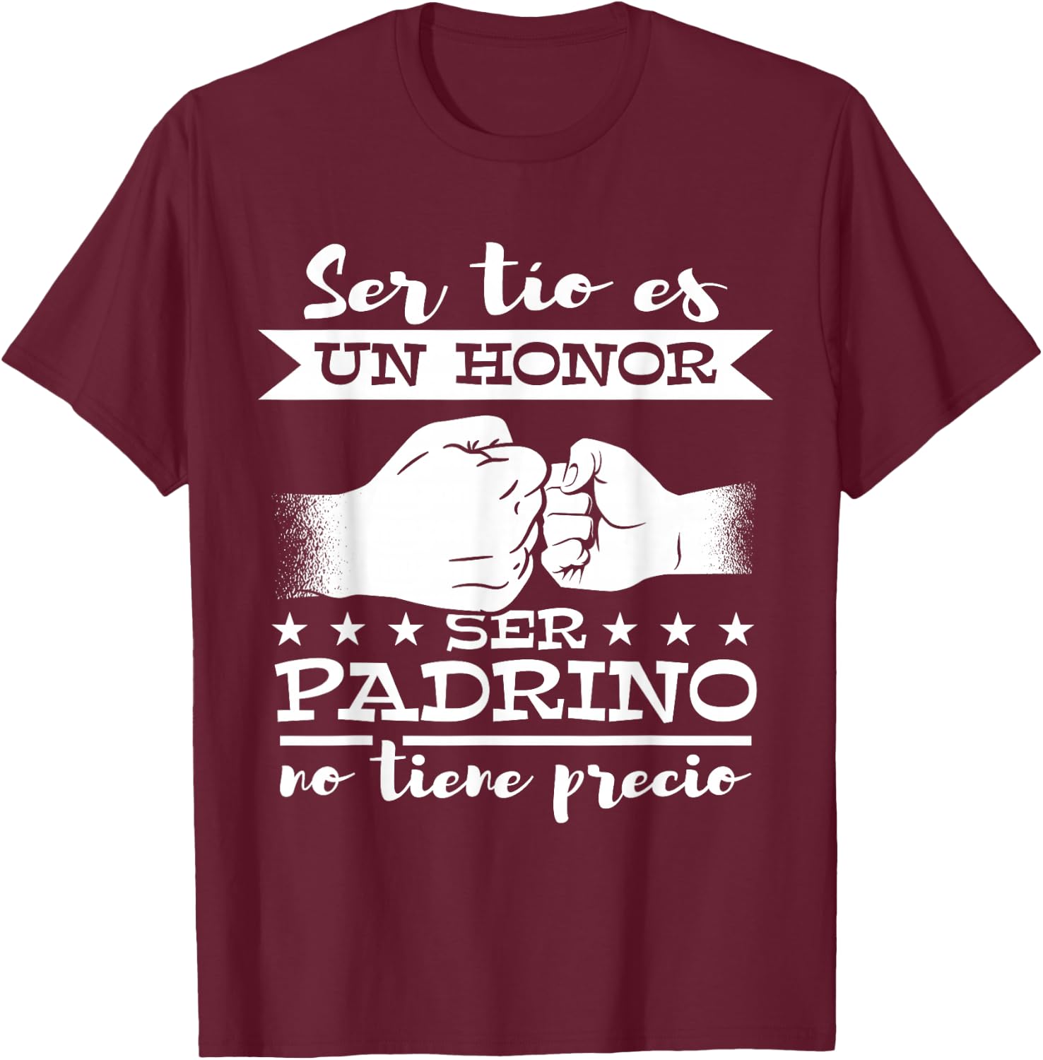 Divertido Padrino T-Shirt - T-Shirt | Maroon