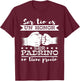 Divertido Padrino T-Shirt - T-Shirt | Maroon