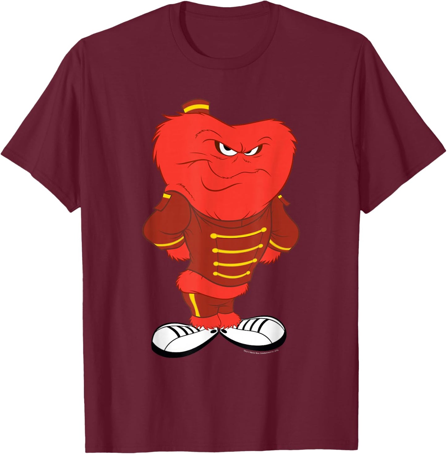 Popfunk Kids Blue Cotton/Polyester Classic Fit Looney Tunes Gossamer Pose T-Shirt - T-Shirt | Maroon