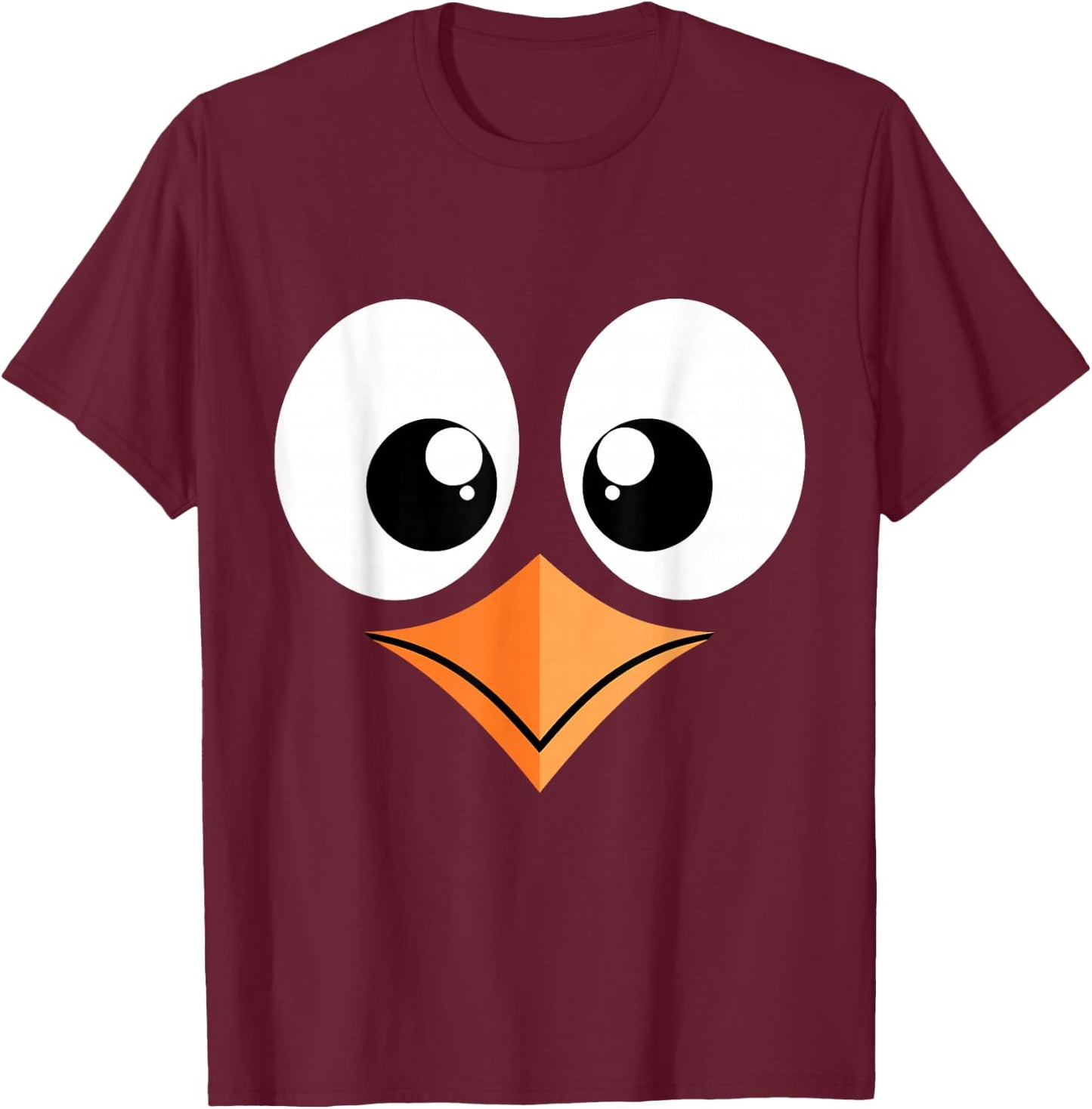 Blue Bird Costume Face Funny Bird Costume Animal Costume , blue T-Shirt - T-Shirt | Maroon