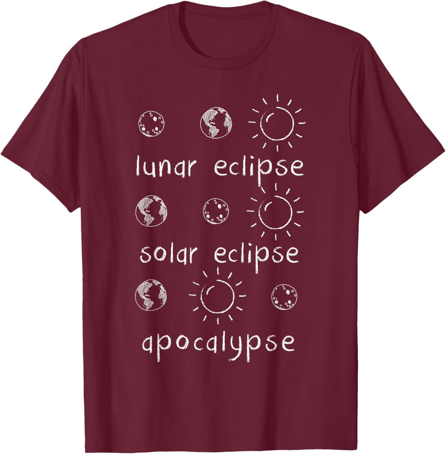 Science Teacher Space Gifts Men Kids Women Funny Science T-Shirt - T-Shirt | Maroon
