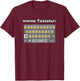 Meine Tastatur Daumen hoch für Papas lustiges T-Shirt - T-Shirt | Maroon