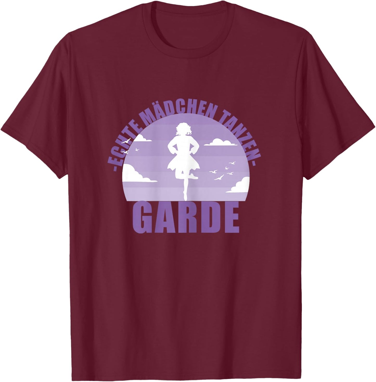 Women's Guard Dancer Dance Fancy Dress Carnival Gift , black T-Shirt - T-Shirt | Maroon