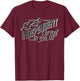 The Independent Tattoo Classic Style Shop Logo T-Shirt - T-Shirt | Maroon