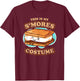 This Is My Smores Costume Funny Halloween Party Graphic T-Shirt - T-Shirt | Maroon