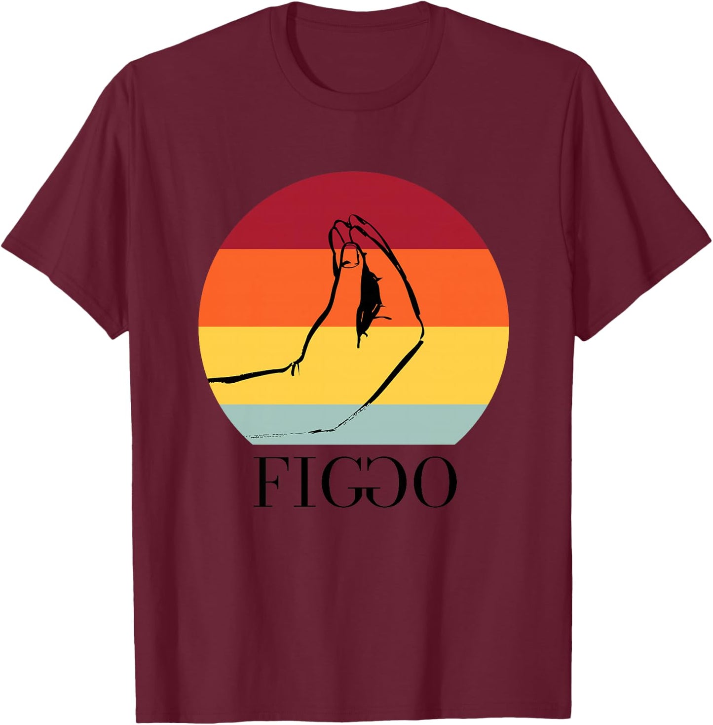 FIGGO Premium T-Shirt - T-Shirt | Maroon