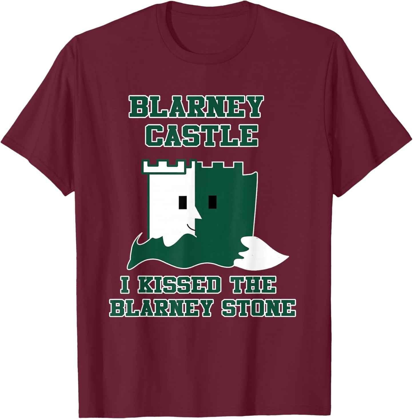 Blarney Castle Ireland Men Women Kids T-Shirt - T-Shirt | Maroon