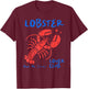 Lobster Love Club Funny Lobster Seafood Festival Women Men T-Shirt - T-Shirt | Maroon
