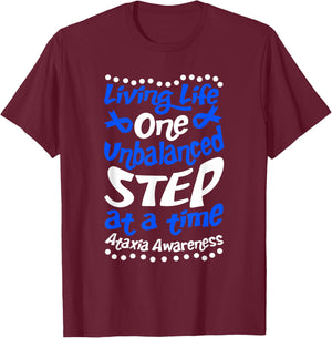 Ataxia Cerebellar Ataxia T-Shirt - T-Shirt | Maroon