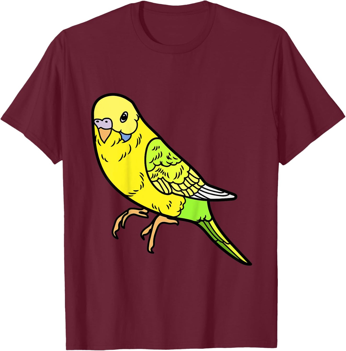Kids cute Parakeet Lazy Halloween Costume For Kids T-Shirt - T-Shirt | Maroon