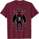 Funny Mothman Bubble Tea Kawaii Boba Tea T-Shirt - T-Shirt | Maroon