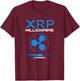 Loading Ripple Token by XRP Crypto MILLIONAIRE , Black, S T-Shirt - T-Shirt | Maroon