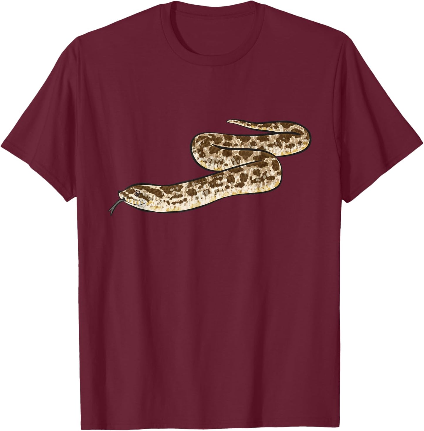 Hognose Snake Pet Reptile Hognose Snake T-Shirt - T-Shirt | Maroon