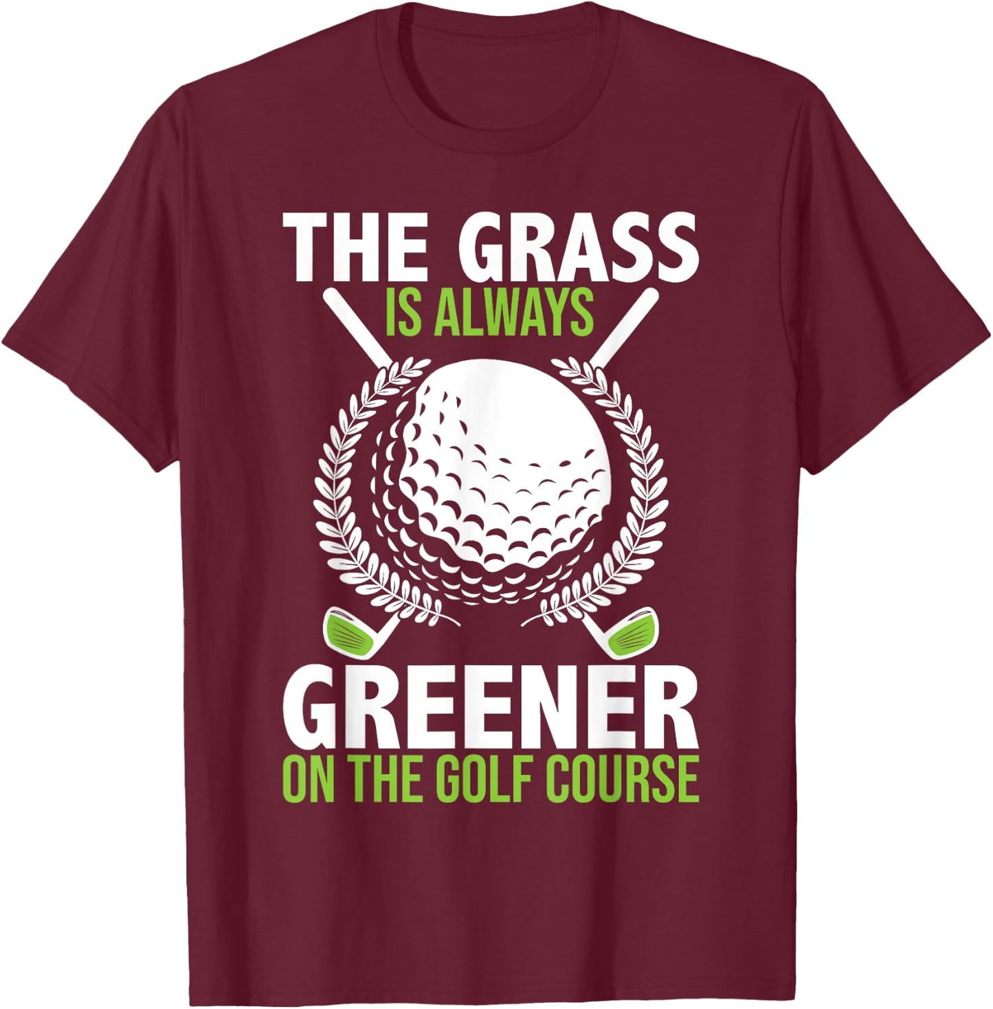 Funny Golfing Golf Player Golfer T-Shirt - T-Shirt | Maroon