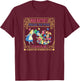 Disney Alice in Wonderland Mad Hatter's English Tea House T-Shirt - T-Shirt | Maroon