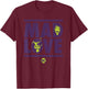 Batman Valentine's Day Joker Harley Quinn Mad Love T-Shirt - T-Shirt | Maroon