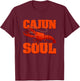 Cajun American Louisiana Crawfish Cajun T-Shirt - T-Shirt | Maroon