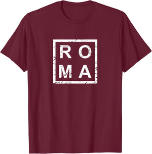 Stylish Roma T-Shirt - T-Shirt | Maroon