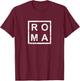 Stylish Roma T-Shirt - T-Shirt | Maroon