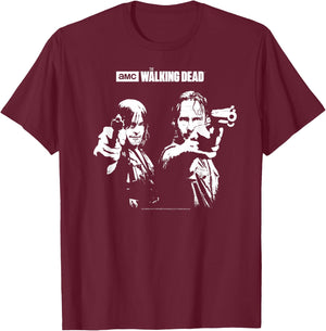 The Walking Dead Saints T-Shirt - T-Shirt | Maroon